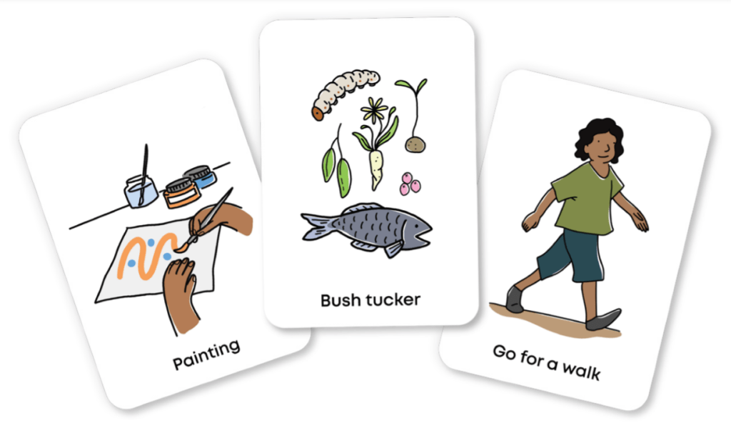 Aboriginal and Torres Strait Islander communication cards