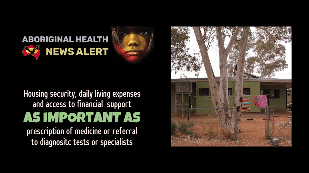 part of Aboriginal town camp on the outskirts of Alice Springs